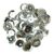 5G CUP SEQUINS 8MM SILVER