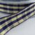 06 15mm Navy Gold Tartan