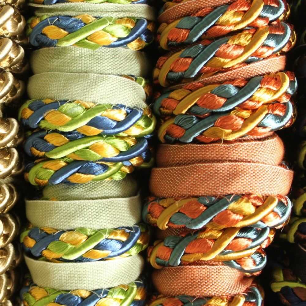 8 COLOUR Thick 12mm Flanged Piping Cord Upholstery Edging Trim BUY 1 2