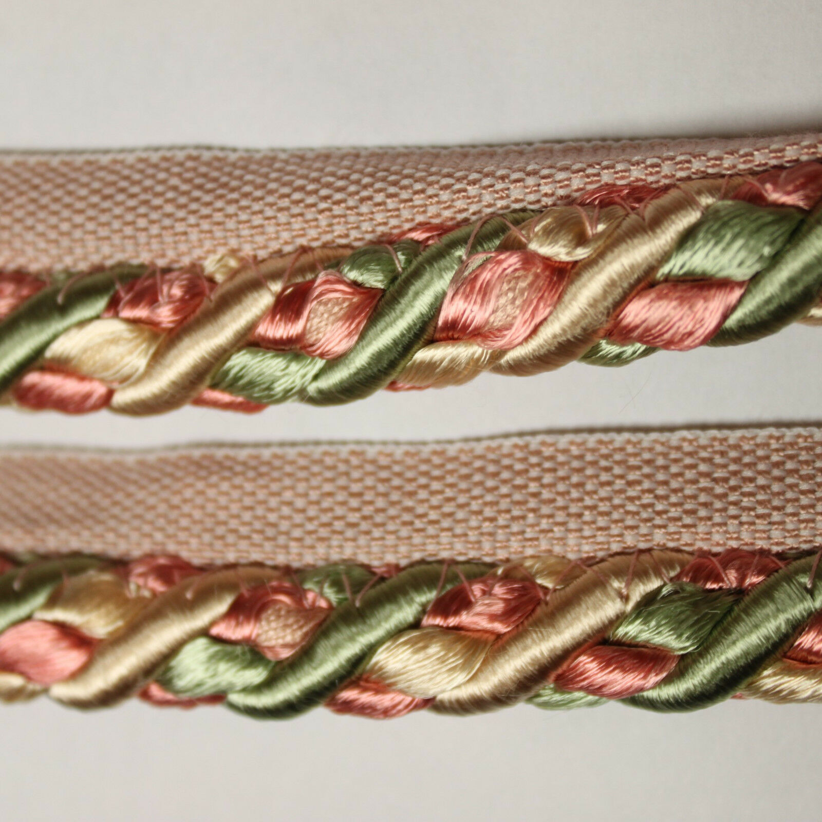 CLEARANCE THICK 12mm Flanged Piping Cord Upholstery Chair Edging Trim