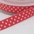 010 Cream Polkadots On Red