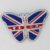 70 by 45 Butterfly Union Jack