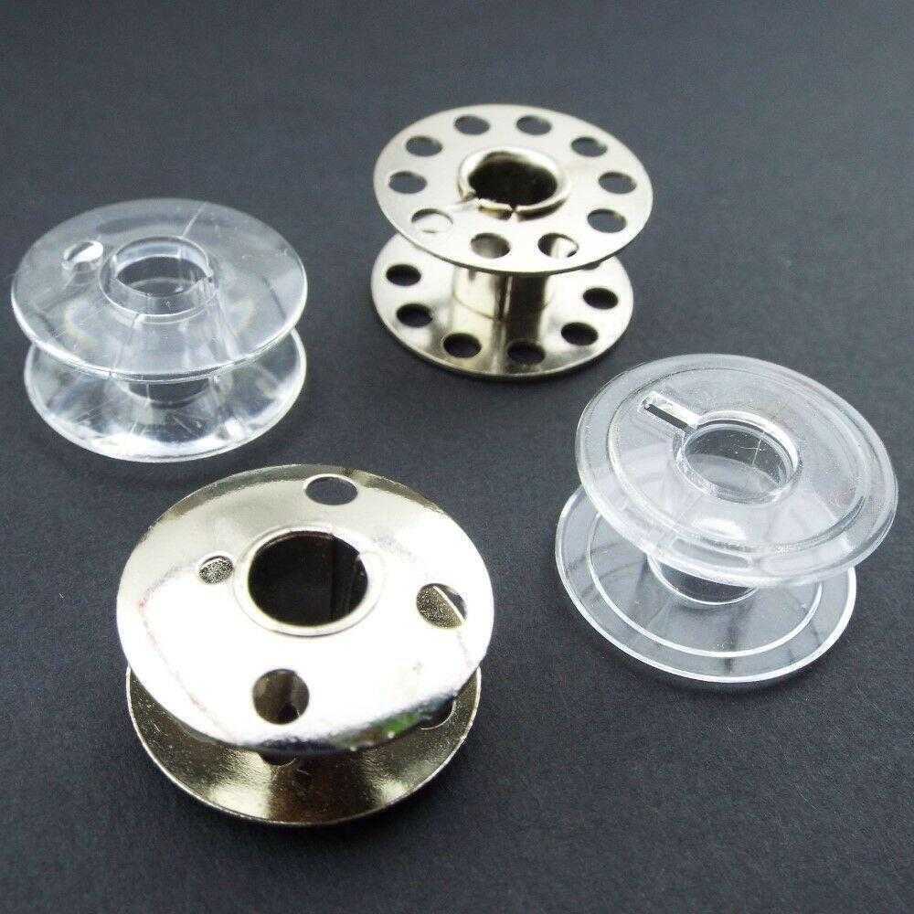 Sewing Machine Universal Bobbins 15K 66k Metal Plastic Singer Brother