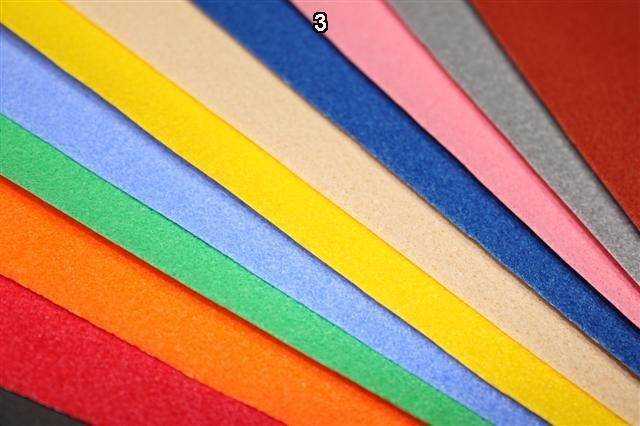 10 COLOUR Fuzzy Fabric Feel Paper Textured Felt Like Craft Single Sided