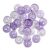 TRANSPARENT LILAC ROUND