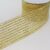 R611 Gold Stripes Organza