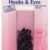 Hooks & Eyes Black. Size 2. 14 Sets. H401.2