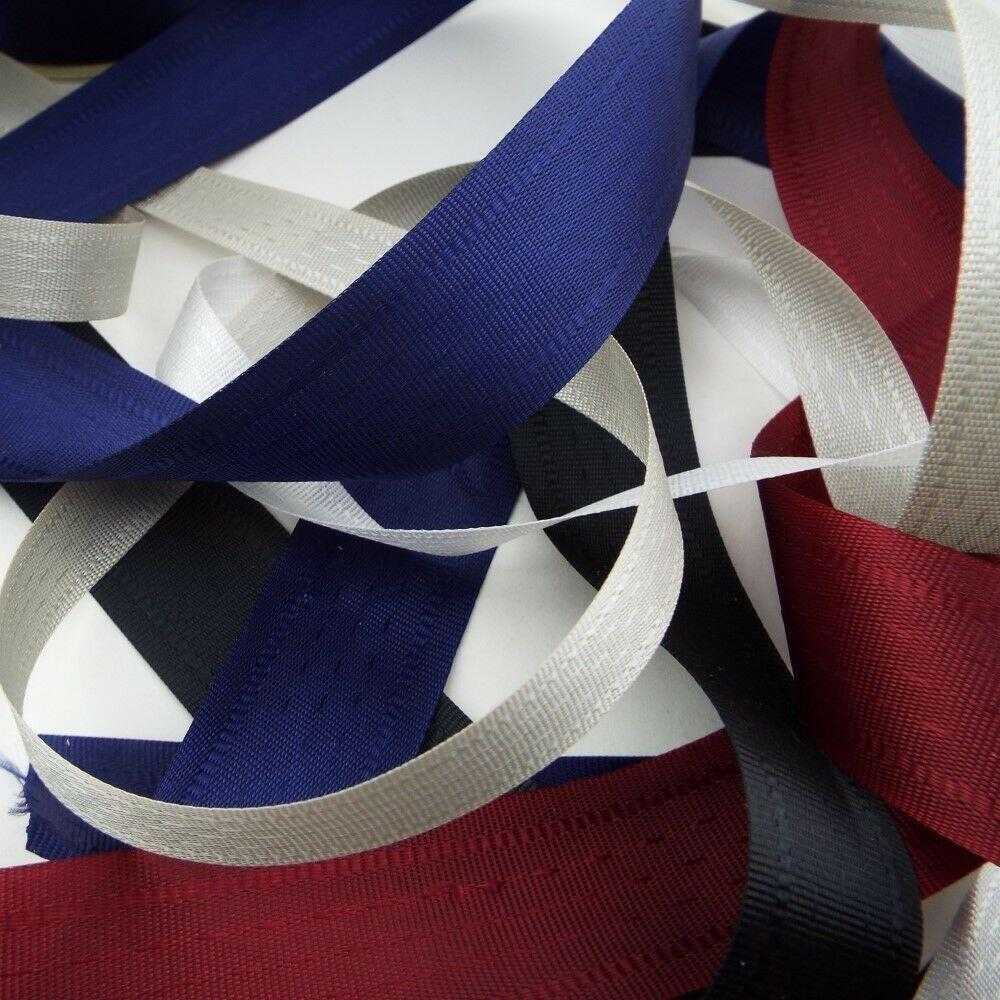 6 COLOR 13mm 25mm Taffeta Ribbon Pattern Design Seam Binding Tape BUY 1 ...