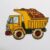 Yellow Dumper Truck 7x5cm