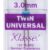 TWIN UNIVERSAL 3MM