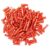 TWISTED BUGLE BEADS 7MM RED