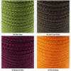 17 COLOR Braided CHUNKY Decorative Cord 8mm Rope Knot Board Thick BUY 1 2 4m 239